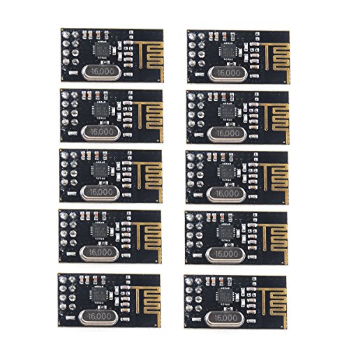 Makerfire 10pcs Arduino NRF24L01+ 2.4GHz Wireless RF Transceiver Module New
