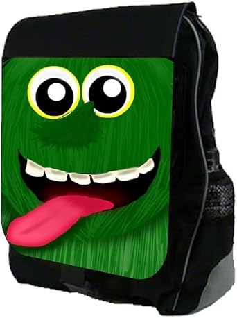 green monster backpack