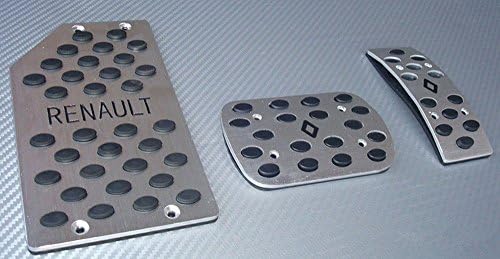Amooca New Non-slip Heavy duty Alloy Aluminum Aotomatic Fuel Brake Foot Rest AT Pedals For Renault Koleos