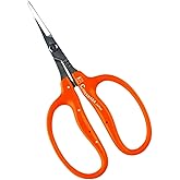 Chikamasa B-500SL Stainless Steel Grape Care Shears L-Shaped