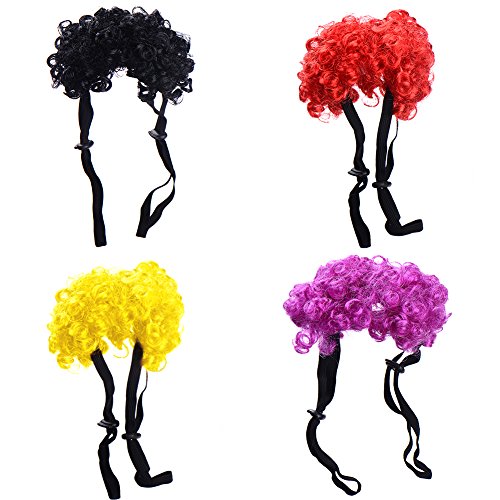 Pet sexy wig dog cat Synthetic hair Pet Fancy Dress