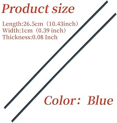 HSSDTECH 2pcs Laptop Rubber Feet Strips Replacement