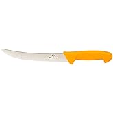 ULTRASOURCE - Breaking Butcher Knife, 8" Fluted Blade, Polypropylene Handle
