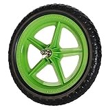 Strider - Ultralight Wheel with Strong Custom STRIDER Rim, Green