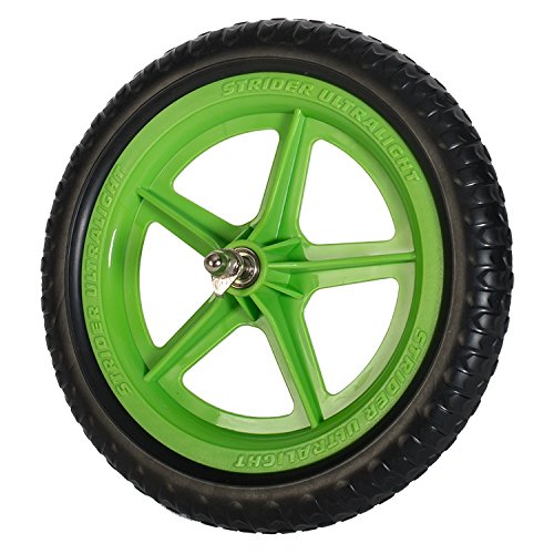 Strider - Ultralight Wheel with Strong Custom STRIDER Rim, Green