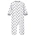 HONGLIN Footed Baby Pajamas Boys Girls Sleeper Long Sleeve 100% Cotton Zip 9-12 Months
