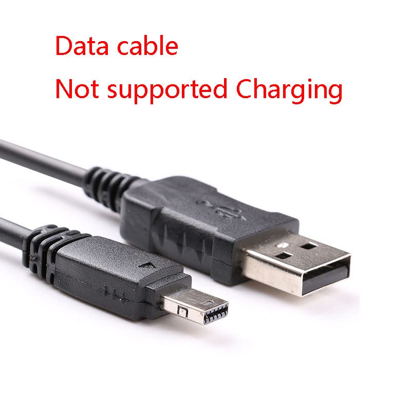 GuangMaoBo USB Power Data sync Lead Cable for CASIO Exilim Camera EX-S7 S10 S12 Z1 Z2 Z8 Z9 Z11 Z18 Z19 Z20 Z29 EX-ZR20 ZR200 Z3000 ZR300 ZR1000 ZR1500 TRYX ZR1200 EX-TR100