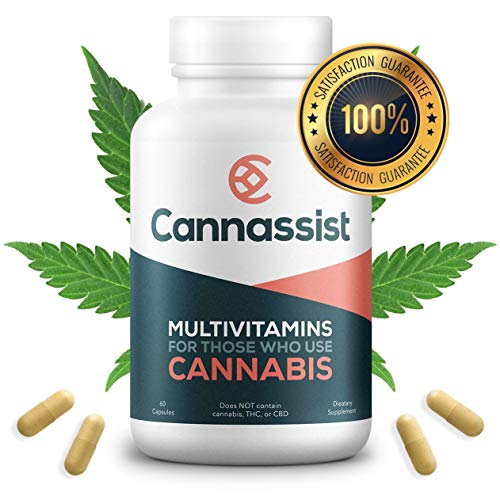 Cannassist Vitamin Supplement for CBD, THC, Hemp and Cannabis Users | Appetite Control, Stress Relief, Energy, Focus and Mood Boosting Multivitamin for Men and Women Cannassist Vitamin Supplement for CBD, THC, Hemp and Cannabis Users | Appetite Control, Stress Relief, Energy, Focus and Mood Boosting Multivitamin for Men and Women