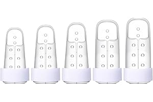 LRNESTO 5Pcs Finger Splints Thumb Brace Support Plastic Finger Cots Adjustable Fixing Belt for Sport Injuries Straightener, B