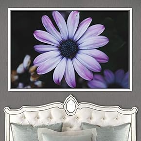 signwin Framed Canvas Wall Art Flora Snapshot Closeup...