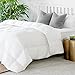 WEEKENDER Hypoallergenic Quilted Down Alternative Hotel Style - Use Insert or Stand Alone Comforter - All Seasons - Corner Duvet Tabs, Twin XL Size, Dorm Room Essentials