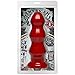 Doc Johnson American Bombshell - B-10 Tango - Vac-U-Lock and F Machine Compatible Dildo or Butt Plug - Cherry Bomb Red
