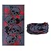 BMC Skull Themed Multifunctional Seamless Head Bandanna Neckwear Scarf Wrap
