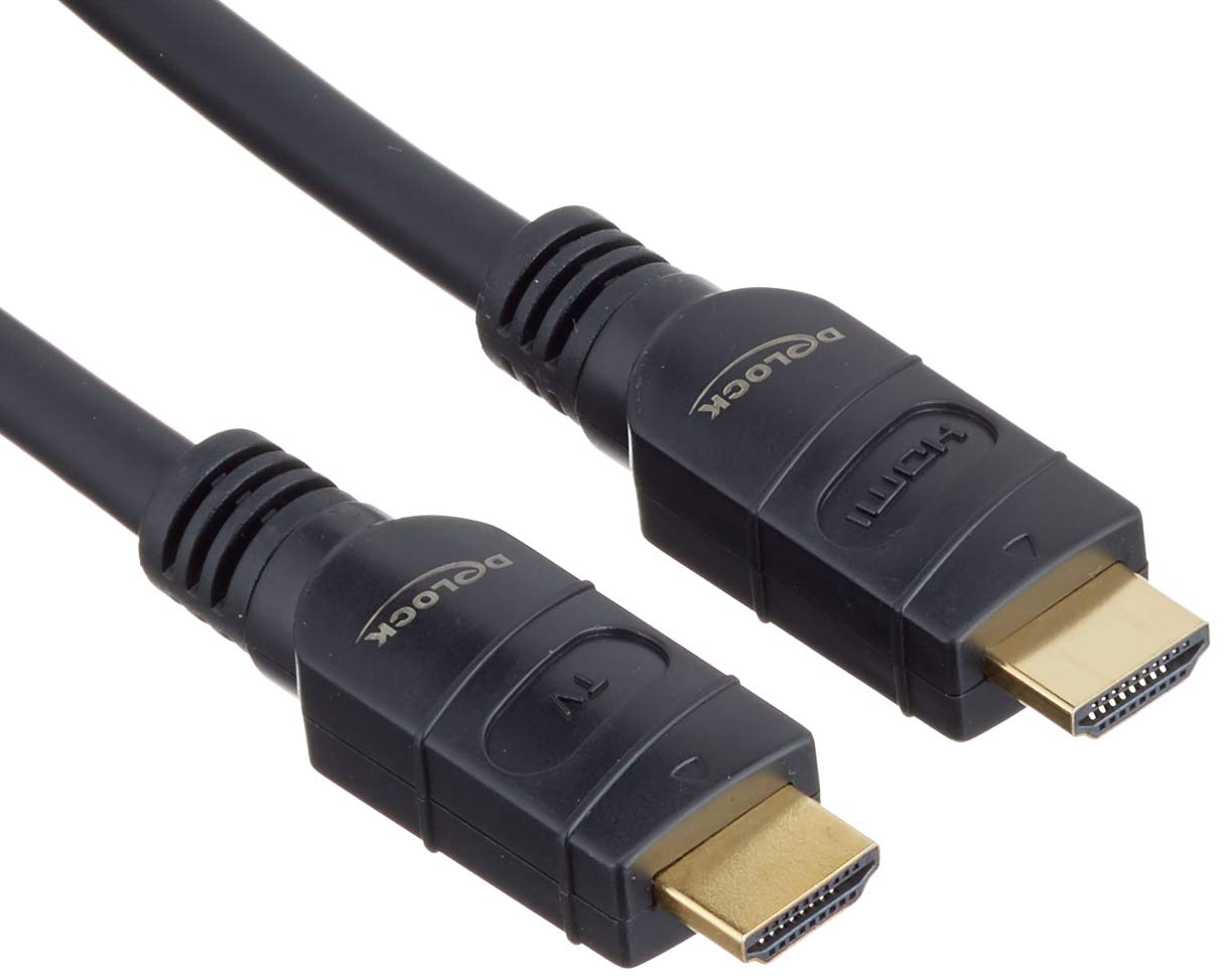Delock Active HDMI Cable 4K 60 Hz 15 m