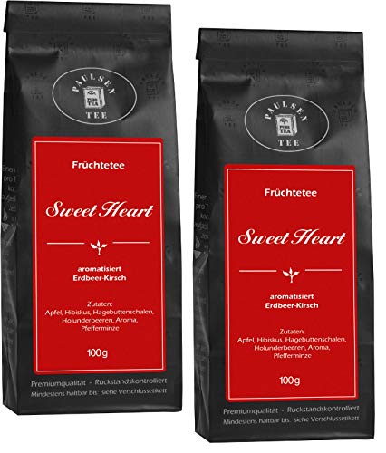 Sweet Heart 2 x 100g Paulsen Tee Früchtetee rückstandskontrolliert