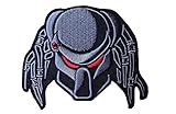 Predator Mask Iron On Embroidered Patch Gift Set