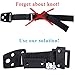 Anti-Tip Flat Screen TV Straps | Safety Wall Anchors for Baby Proofing, Earthquake | Adjustable Long Secure Straps with Anti-Slip Buckle for Heavy Furniture | 2Pack | Hardware Included by HomeAcord