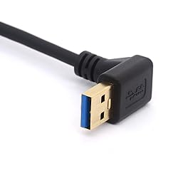 GLHONG 25CM USB Type C Extension Cord Gold Plated