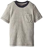 True Religion Kids Little Boys' Striped Logo Pocket Tee
