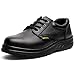 JACKBAGGIO Men's Steel Toe Slip Resistant Uniform Work Shoes (9)