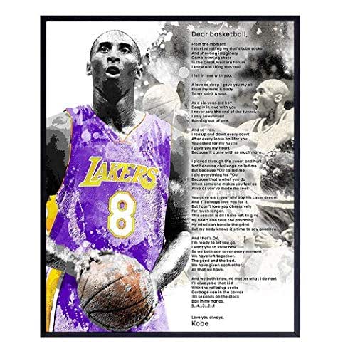 kobe fadeaway lakers kobe bryant gift for men basketball art gift for boyfriend los angeles poster lakers poster kobe bryant print art collectibles prints dekorasyonu net