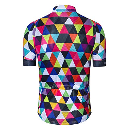weimostar Sportswear Cycling Jerseys Short sleeve Bike clothing bicycle top Men MTB Jersey Breathable Summer - Image 3