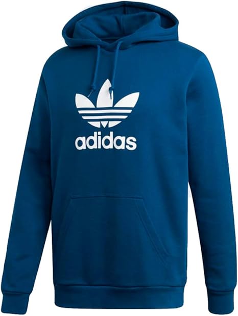 Amazon アディダス Adidas オリジナルス 3foil オリジナルス パーカー Trefoil Hoodie 95 M Blue 並行輸入品 フィットネス トレーニング スウェット パーカー 通販