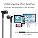 Wired Earphones, BYZ in-Ear Wired Earbuds Stereo Headphone with Microphone for Running Gym Jogging Sport