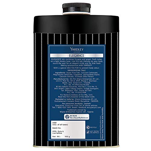 Yardley Elegance Talcum Powder - Image 2