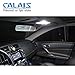 Calais Super Bright 194 168 175 2825 921 T10 W5W White Error Free CANBUS Wedge LED Car Lights Bulb for License Plate Interior Map Dome Side Marker Light