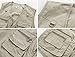 Mrignt Men's Oversize Pockets Travels Sports Vest(Outdoor Coat) (US L (Asia 3XL),Light Khaki)