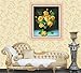 YEESAM ART New 5D Diamond Painting Kit - Yellow Rose Flowers - DIY Crystals Diamond Rhinestone Painting Pasted Paint by Number Kits Cross Stitch Embroidery (Yellow)