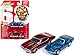 Johnny Lightning 1:64 1968 Chevrolet Corvette and 68 Oldsmobile 2 Cars Set