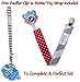 Baby Bandana Drool Bibs by Pashoshi - 4 Pack of Cute Unisex Absorbent Cotton Bibs with Free Pacifier Clip & Bottle/Toy Strap - Modern Baby Gift Set for Boy or Girl Infant - 5 Star Product