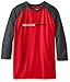 Under Armour Boys' Tech 3/4 Sleeve, Risk Red (600)/Black, Youth Small