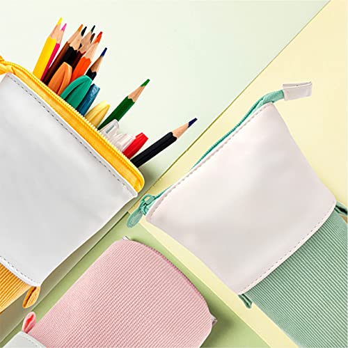 Pop Up Pencil Case Stand Up Pen Holder Cute Telescopic Pencil Pouch