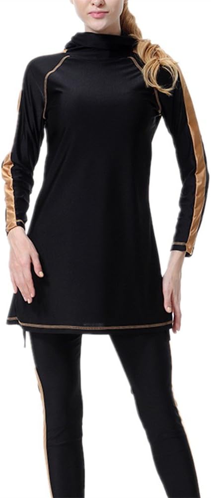 Muslim SwimwearYEESAM Swimming Costume Women Girls Rash Guard Long Sleeve - Modest Islamic Modesty Swimsuits Burkini
