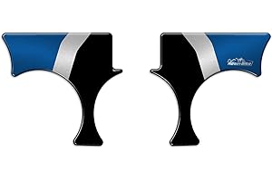 Resin Bike Motorcycle 3D Stickers Compatible with Honda Africa Twin CRF 1100 L 2022-2023. Steering Plate Protection from Impact and Scratches. Resin Stickers – Made in Italy