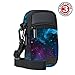 USA GEAR Compact Point and Shoot Camera Case Small Digital Camera Pouch with Accessory Pockets and Shoulder Strap - Compatible with Sony CyberShot, Canon G7X Mark iii, Nikon COOLPIX & More (Galaxy)