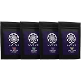 Lotus Nutrients Intro Pack - 4-Part Sample Kit with Grow, Bloom, Boost &amp; Cal/Mag - Powdered Plant Nutrients for Hydroponics, Coco Coir &amp; Soil - Trial Size for Indoor &amp; Outdoor Growers