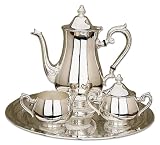 Reed & Barton Silver-plated Gadroon Silver-plated 4 Piece Coffee Set