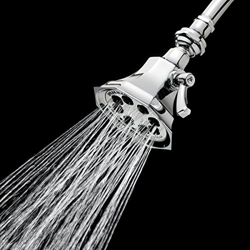 Speakman S3019 Vintage 8Jet Shower Head for Stylish Bathroom Décor, 2.5 GPM, Polished Chrome