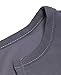 Happy Sailed Women 2018 Casual Chiffon Button V Neck Blouses Shirts,Medium Grey