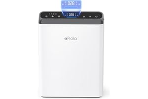 AFLOIA Air Purifier for Home Large Room Bedroom Up to 2000Ft² with PM2.5 Display Air Quality Sensor&Smart Auto Mode, 3-Stage Filter Cleaner Odor Eliminator, Remove Pet Dander Pollen Allergy Dust Mold Smoke