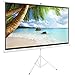 Best Choice Products 100in Portable 16:9 Projection Screen w/ 87x49in Foldable Stand, 1.3 Gain, White