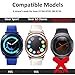ANCOOL Compatible Gear Sport Band Replacement 20mm Silicone Watch Band Compatible Gear Sport/Galaxy Watch (42mm)/Ticwatch E/Ticwatch 2/Vivoactive 3 Watch - Large 5PCS Pack