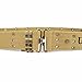 OLEADER WW2 U.S. M1936 Pistol Belt for Gun Holster Magazine Pouch Khaki