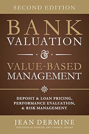 Amazon Com Bank Valuation And Value Based Management