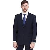 P&L Men's Premium Classic Fit Suit Separates Regular and Big & Tall Dress Pants and Jacket