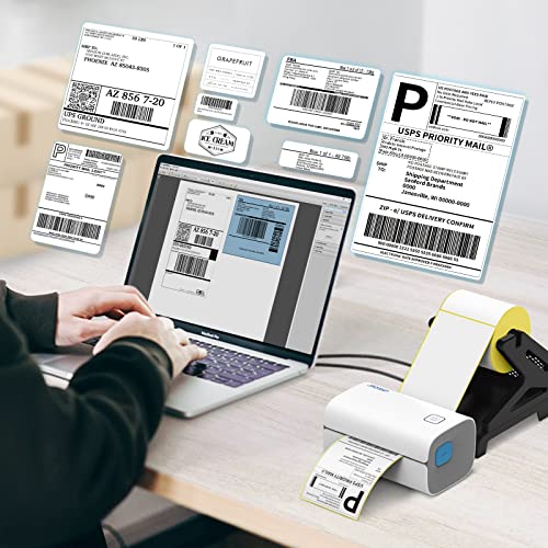 Jiose Thermal Label Printer 4x6 Label Printer for Small Business